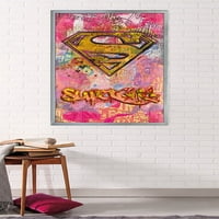 Stripovi-plakat na zidu sa Supergirl, 22.375 34
