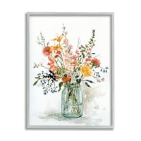 Stupell Industries toplo ljetna livada cvjetni buket Still Life slika, 30, dizajn Carol Robinson