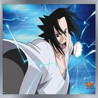 Naruto Shippuden - Sasuke zidni poster, 14.725 22.375 uokviren