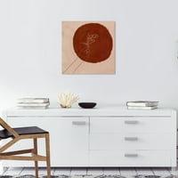 Wynwood Studio platno za sunce Sažetak geometrijskog zida Art Canvas Print Red Maroon 20x20