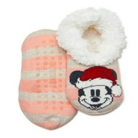 Disney Mickey & Friends, praznične ženske čarape, 1-pack, veličina 4-10
