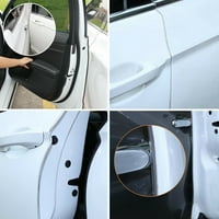 Prozirna traka od 10 stopa za završnu obradu rubova vrata automobila, oblikovanje, gumena zaštita, zaštita od ogrebotina, dekor