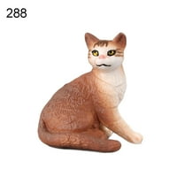 Imitacija velikog kamena mini mačka figurica mačića model kipa ukras za dom poklon dječja igračka