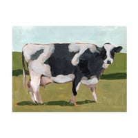 Melissa Vang portret krave u meniju ulje na platnu