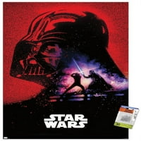 Ratovi zvijezda: Povratak Jedija - Zidni plakat Vaderove sjene s gumbima, 22.375 34
