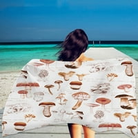 Crtana gljiva brzo sušeći ručnik za plažu od mikrovlakana za surfanje pončo za kampiranje udobna prostirka za kampiranje za kupanje