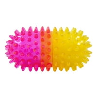 Foufit Pill Spiker TPR Dog Chew igračka 4.5 - ružičasto žuta