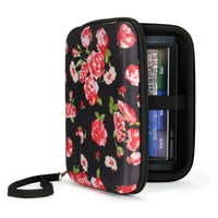 Putna torbica za elektronički organizator za putovanja s vanjskim izgledom otpornim na vremenske uvjete i velikim mrežastim džepom