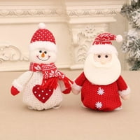 Božićni ukrasi vrećica slatkiša lutka poklon snjegović Djed Mraz medvjed u poklon vrećicama