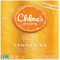 Chloe's Pops, mandarina, 2. oz