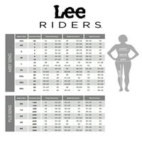 Lee Riders Women Plus Size Kratki rukavi pleteni svakodnevni esencijalna polo majica