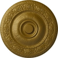 Stropni medaljon od 1 do 4do 2, ručno oslikan zlatom