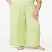 Joyspun ženske gaze hlače za spavanje, veličine s do 3x