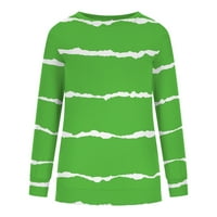 Ženske majice za jesensko-zimsku rasprodaju Plus size puloveri s kapuljačom ženske Ležerne majice s dugim rukavima s printom majica