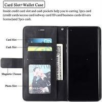Torbica za novčanik od 8 1+, kožne futrole za telefon s pretincima za kreditne kartice, džepovima za podmetače, flip folio, TPU zaštitna