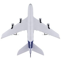 Sky Rider daljinski upravljač Jumbo Jetliner Airplane, DR472W, bijelo plavo