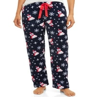 Sleep & Co ženske plišane hlače za spavanje, 2-pack