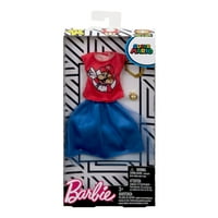 Odjeća za Barbie Top-u-A i suknja od tila odjeća za Barbie lutku