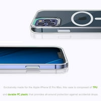 Magnetska futrola za iPhone Pro Ma, tanak prozirni šok i otporan na ogrebotine za Apple iPhone Pro Ma Cellet - Clear