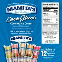 Mamita's Coco Glace 'kokosov sladoled u kokosovoj školjci, pojedinačne obroke, fl oz