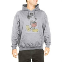 Muški mickey mouse pullover flece hoodie