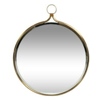 Zidno ogledalo, ogledalo od brušenog mesinga