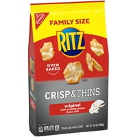 Crisp i Thins original s kremastim lukom i morskom soli, obitelji obitelji, oz