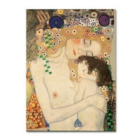 Zaštitni znak likovna umjetnost 'Tri dob' platnena umjetnost Gustava Klimt