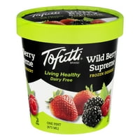Tofutti Dairy Free Wild Berry Supreme smrznuti desert