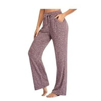 Ženske Softball hlače u cijeloj dužini, Ležerne hlače, joga hlače, brzosušeće hlače, široke hlače, široke hlače u donjem dijelu 1824