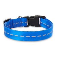 Podesiva Ogrlica za pse od jednog najlona u boji-Plava
