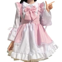 Ženska slatka odjeća Lolita odijela Anime Boho ciganska haljina s vezenim elastičnim pojasom