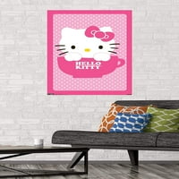 Trendovi International Hello Kitty Teacup Wall Poster 22.375 34