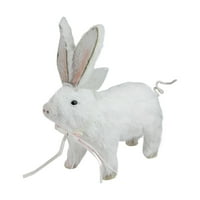 8,5 bijela sisalna svinja s ušima uskršnjeg zeca, proljetna figurica