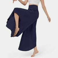 Ženske hlače širokih nogavica joga hlače visokog struka hipi Pilates hlače boho hlače za plažu Plus size Palazzo hlače Casual Model