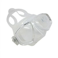 Prozirna maska za ronjenje s kratkovidnim optičkim lećama na recept