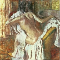 Zaštitni znak Art Žena se suši 1888-92 Canvas Art by Edgar Degas