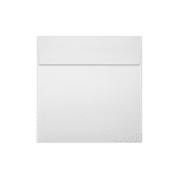 Lukser Square Peel & Press pozivnice za omotnice, 1 2, lb. svijetlo bijela, pakiranje