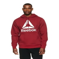 Reebok muški delta logotip flece hoodie, veličina s-xl