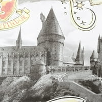 Grafička majica Hogwarts Castle Junior '