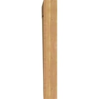 Ekena Millwork 1 2 W 36 D 40 H Olimpijska sloj glatka nosača, zapadnjački crveni cedar