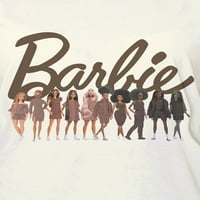 Barbie ženske juniorke zajedno grafičke majice kratkih rukava