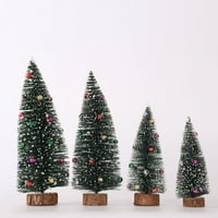 Božićni ukrasi za dom i kuhinju Božićni dekor božićno drvce Božićni zanat božićno drvce Božićni radni stol malo mini božićno drvce