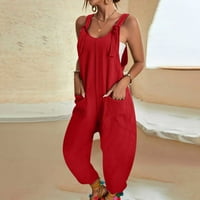 Nova jesenska kolekcija A. H. tajice do koljena Capri hlače za jogu visokog struka s džepovima širokih nogavica za žene Plus size