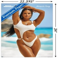 Sports Illustrated: SwimCuit Edition - Plakat Marquita Pring Wall, 22.375 34
