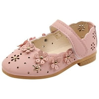 Cipele za princeze za djevojčice, sandale s cvjetnim uzorkom, šuplje cipele s cvjetnim uzorkom, sandale za princeze s mekim potplatom,