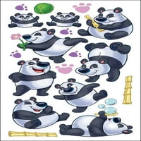 Naljepnice-Vanka-Vstanka Panda
