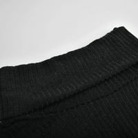 Ženski džemper s dugim rukavima, topli ležerni jednobojni vrhovi, udobni i mekani 2231