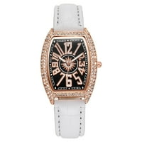 Elegantni modni ženski minimalistički satovi s remenom i kvarcnim biranjem poklon Kožni satovi Ženski satovi Ženski modni satovi