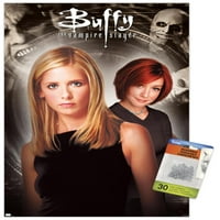 Buffy Ubojica vampira - Poster zida s jednim listom sezone s Pushpins, 14.725 22.375